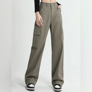 Olive Cargo Pants - Never worn